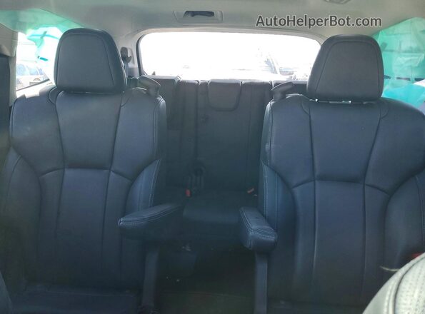 4S4WMAPD2L3430110 2020 SUBARU ASCENT Red Widok tylnych siedzeń