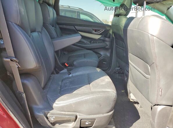 4S4WMAPD2L3430110 2020 SUBARU ASCENT Red Widok wnętrza z tyłu