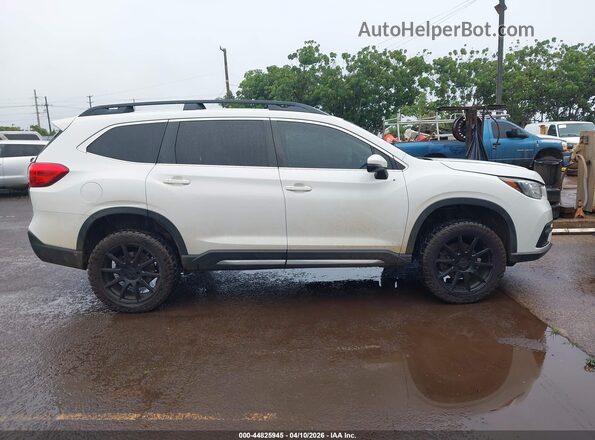 4S4WMAPD6K3424468 2019 SUBARU ASCENT White უკანა სალონის ხედი