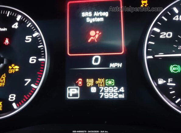4S4WMARD4R3423293 2024 SUBARU ASCENT Silver უკანა სავარძლების ხედი