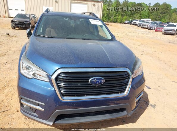 4S4WMARD7K3431104 2019 SUBARU ASCENT Blue Widok zestawu wskaźników