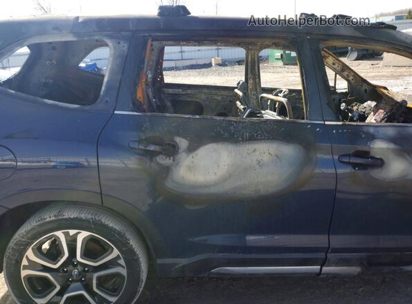 4S4WMAUD0R3431074 2024 SUBARU ASCENT Blue Вид задніх сидінь