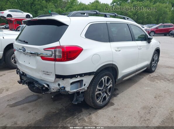 4S4WMAUDXR3410698 2024 SUBARU ASCENT White უკანა მარჯვენა