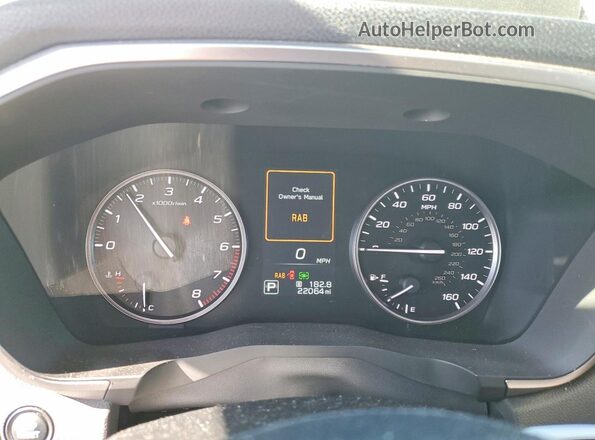 4S4WMAWD7P3449453 2023 SUBARU ASCENT White Սարքավորումների վահանակի տեսք