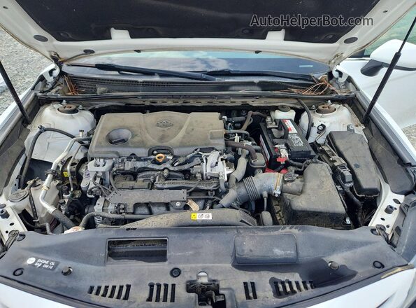 4T1B11HK3KU856434 2019 TOYOTA CAMRY White 