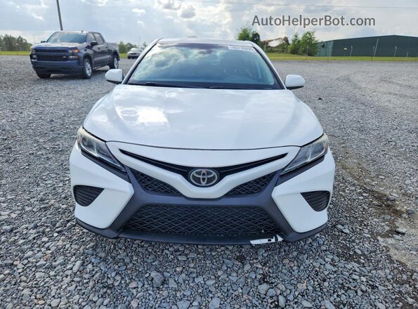 4T1B11HK3KU856434 2019 TOYOTA CAMRY White 
