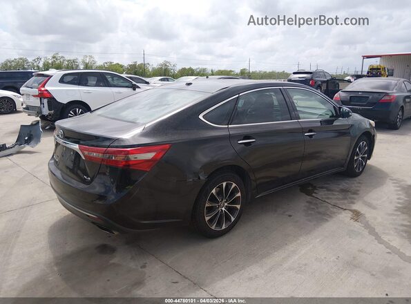 4T1BK1EB2HU256644 2017 TOYOTA LE Черный Задняя правая четверть
