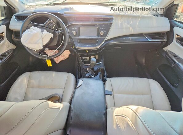 4T1BK1EB4GU219853 2016 TOYOTA AVALON Charcoal წინა პანელის ხედი