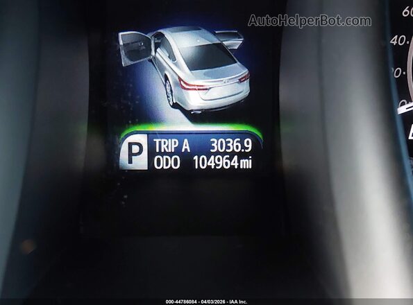 4T1BK1EB8GU233397 2016 TOYOTA AVALON Dark Blue 
