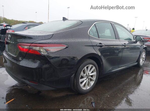 4T1C11BK4PU102348 2023 TOYOTA LE Black უკანა მარჯვენა