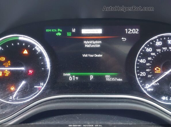 4T1D21FB5LU019162 2020 TOYOTA LIMITED White Vista de los asientos traseros