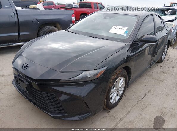 4T1DAACK0SU088072 2025 TOYOTA LE Black Передня ліва чверть
