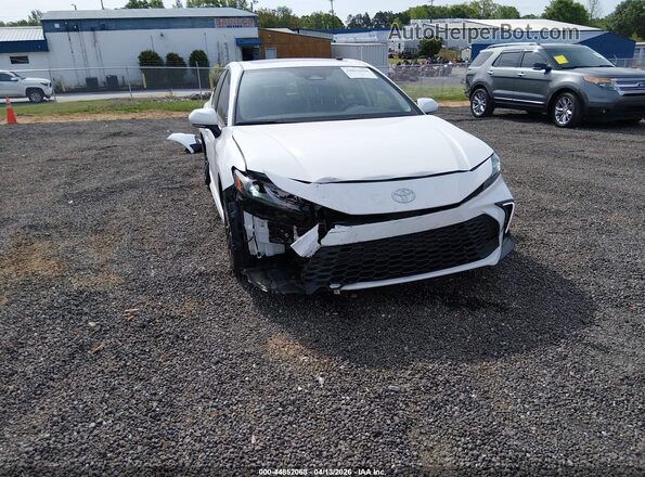 4T1DAACK0SU164843 2025 TOYOTA CAMRY White Vista frontal