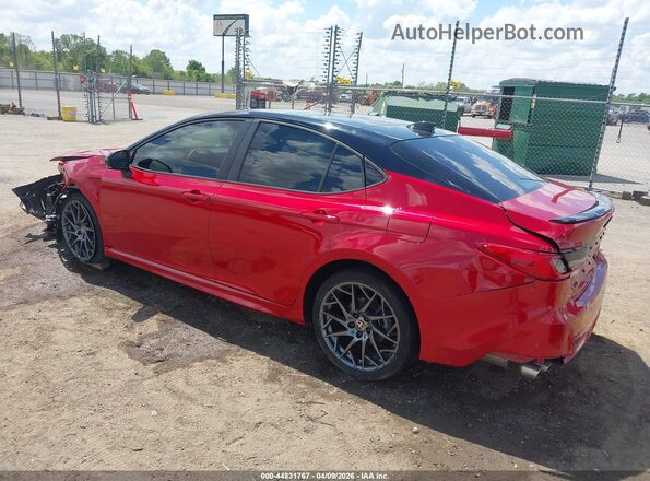 4T1DAACK1SU034294 2025 TOYOTA CAMRY Red Հետևի ձախ