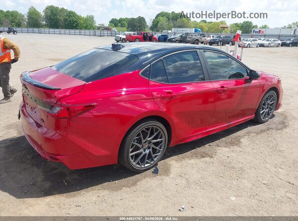 4T1DAACK1SU034294 2025 TOYOTA CAMRY Red Հետևի աջ