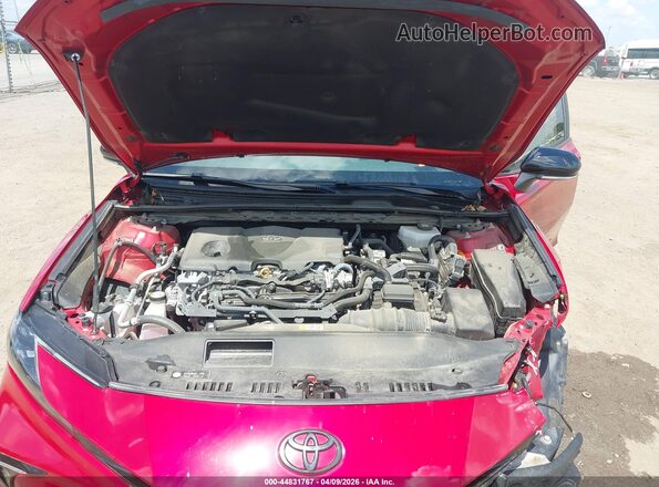 4T1DAACK1SU034294 2025 TOYOTA CAMRY Red Հետևի տեսք