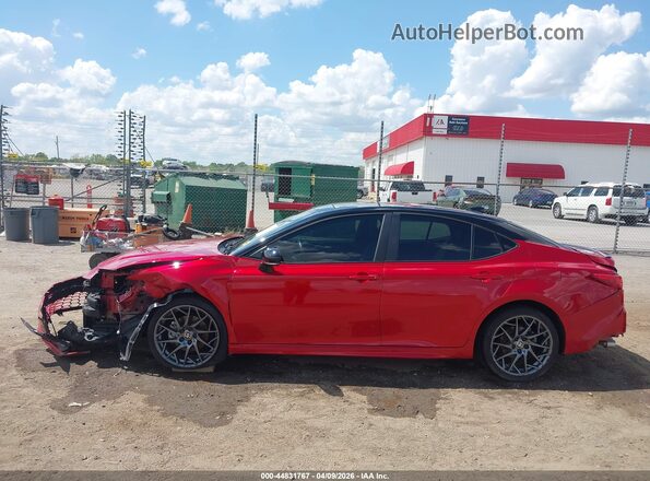 4T1DAACK1SU034294 2025 TOYOTA CAMRY Red 