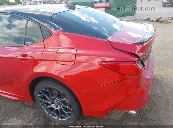 4T1DAACK1SU034294 2025 TOYOTA CAMRY Red 