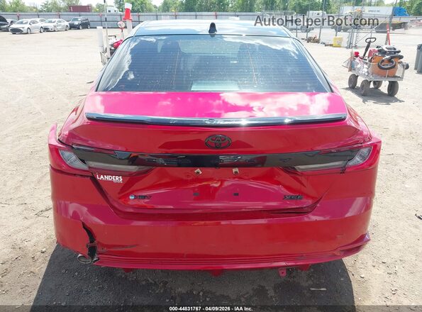 4T1DAACK1SU034294 2025 TOYOTA CAMRY Red 