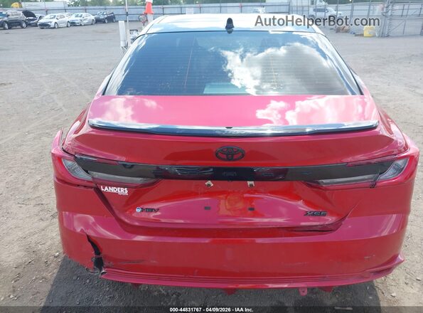 4T1DAACK1SU034294 2025 TOYOTA CAMRY Red 