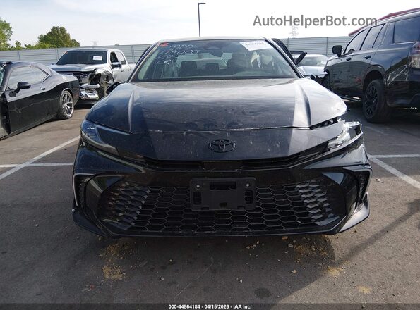 4T1DAACK1TU264242 2026 TOYOTA CAMRY Black ხელსაწყოთა პანელის ხედი