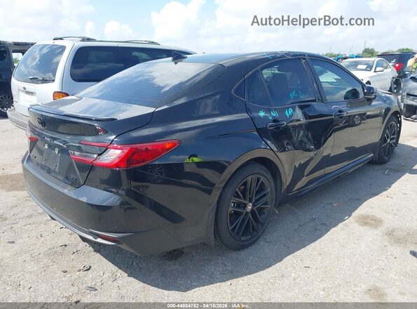 4T1DAACK2SU612919 2025 TOYOTA CAMRY Black Rear right