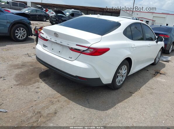 4T1DAACK3TU235468 2026 TOYOTA LE White უკანა მარჯვენა