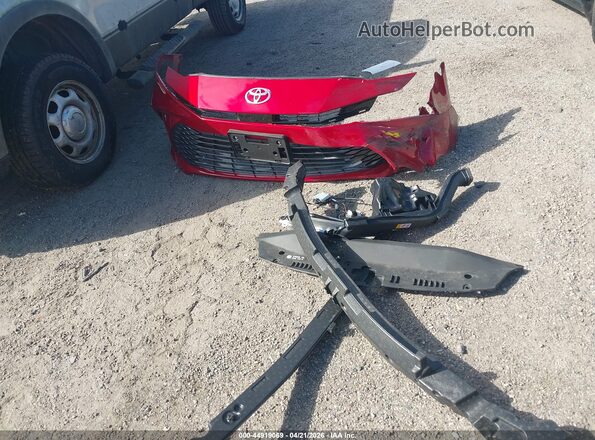 4T1DAACK3TU238256 2026 TOYOTA LE Red Սարքավորումների վահանակի տեսք