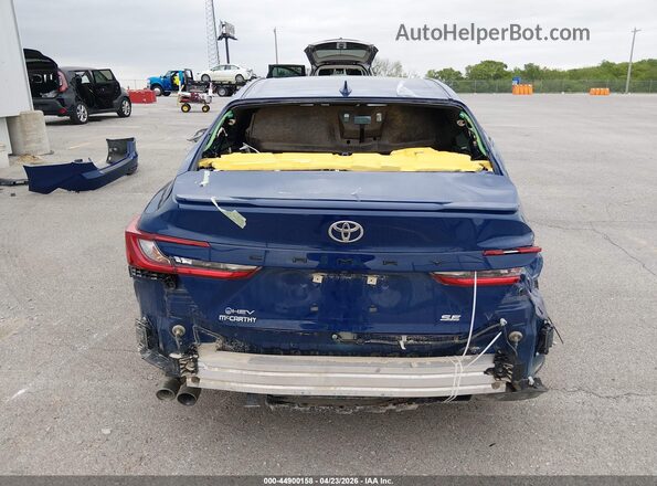 4T1DAACK5SU121082 2025 TOYOTA CAMRY Blue Vista frontal