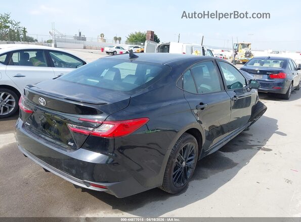 4T1DAACK5SU533342 2025 TOYOTA CAMRY Black უკანა მარჯვენა