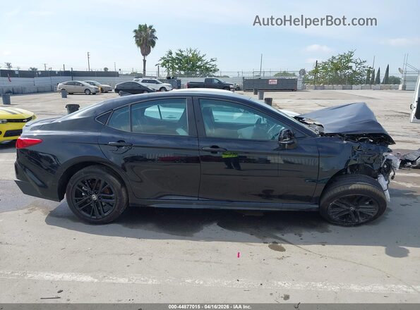 4T1DAACK5SU533342 2025 TOYOTA CAMRY Black უკანა სალონის ხედი