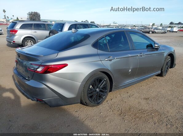4T1DAACK5SU600618 2025 TOYOTA CAMRY Серый Задняя правая четверть