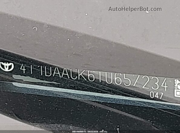 4T1DAACK6TU657234 2026 TOYOTA CAMRY Dark Blue 