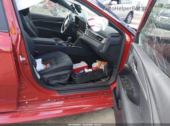 4T1DAACK7SU024806 2025 TOYOTA CAMRY Red Vista interior delantera