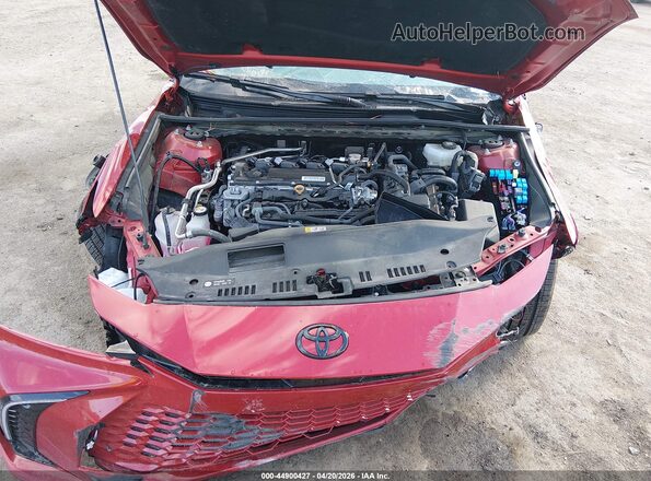 4T1DAACK7SU024806 2025 TOYOTA CAMRY Red Vista trasera