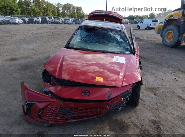 4T1DAACK7SU024806 2025 TOYOTA CAMRY Red Vista frontal