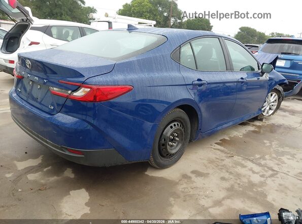 4T1DAACKXSU097975 2025 TOYOTA LE Blue Հետևի աջ
