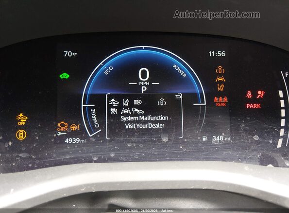 4T1DAACKXSU123040 2025 TOYOTA LE Blue Вид задніх сидінь