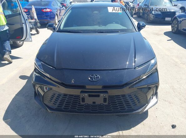 4T1DAACKXSU175347 2025 TOYOTA CAMRY Black Dashboard view
