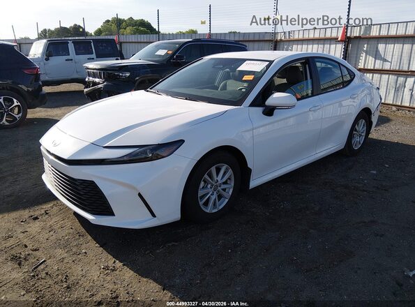 4T1DAACKXTU236441 2026 TOYOTA LE White Front left