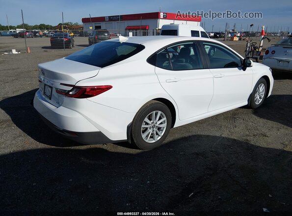 4T1DAACKXTU236441 2026 TOYOTA LE White Rear right