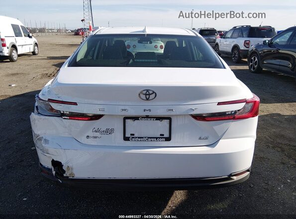 4T1DAACKXTU236441 2026 TOYOTA LE White 