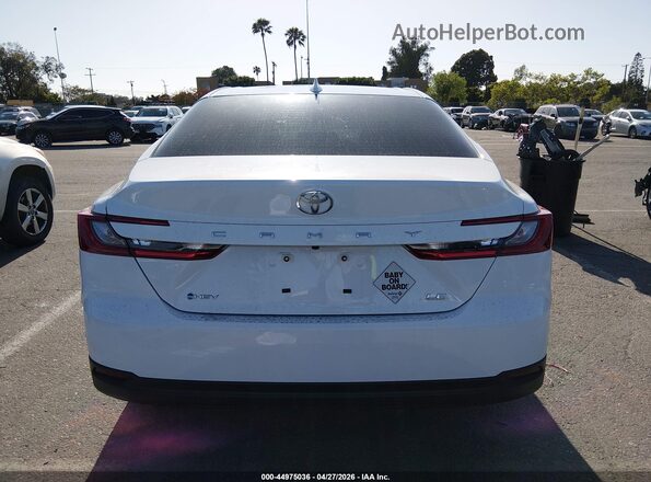 4T1DAACKXTU280861 2026 TOYOTA LE White 