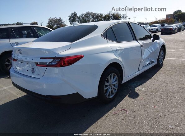 4T1DAACKXTU280861 2026 TOYOTA LE White 