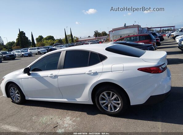 4T1DAACKXTU280861 2026 TOYOTA LE White 