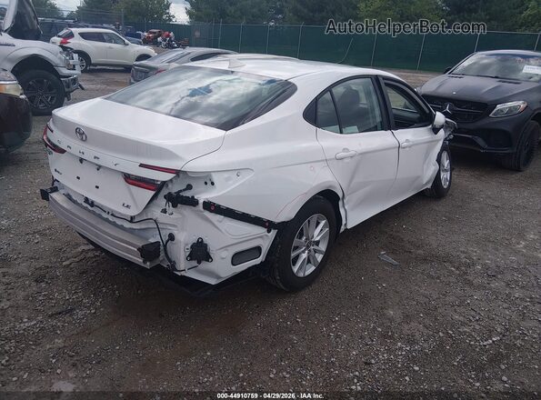 4T1DAACKXTU654532 2026 TOYOTA LE White 