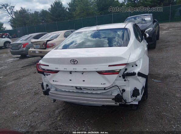 4T1DAACKXTU654532 2026 TOYOTA LE White 