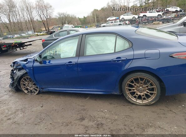 4T1G11BK8PU096572 2023 TOYOTA CAMRY Dark Blue Вид задньої частини салону