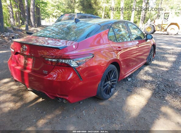 4T1K61BK3MU036190 2021 TOYOTA CAMRY Red უკანა მარჯვენა