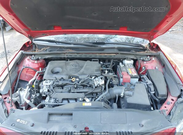 4T1K61BK3MU036190 2021 TOYOTA CAMRY Red უკანა ხედი